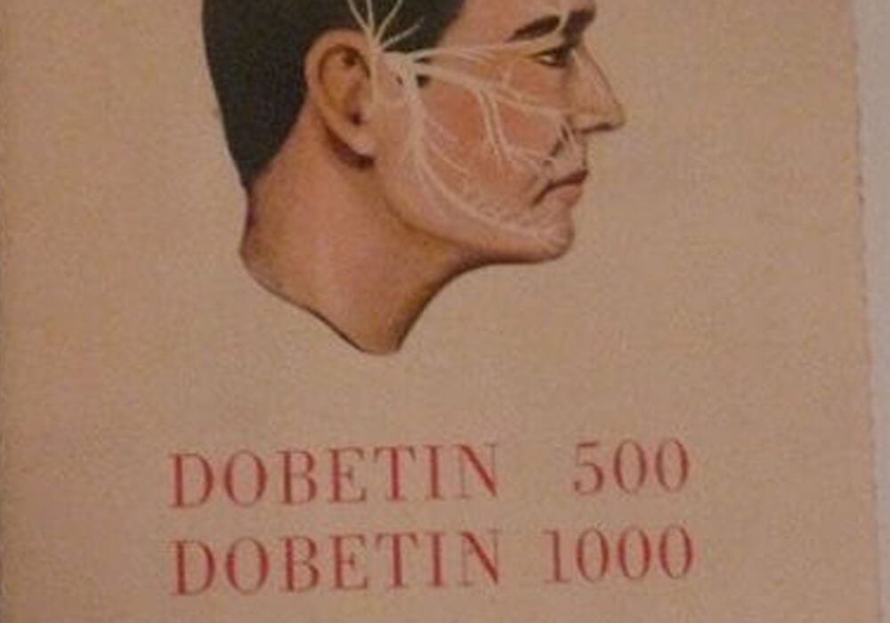 A primeira publicidade do Dobetin